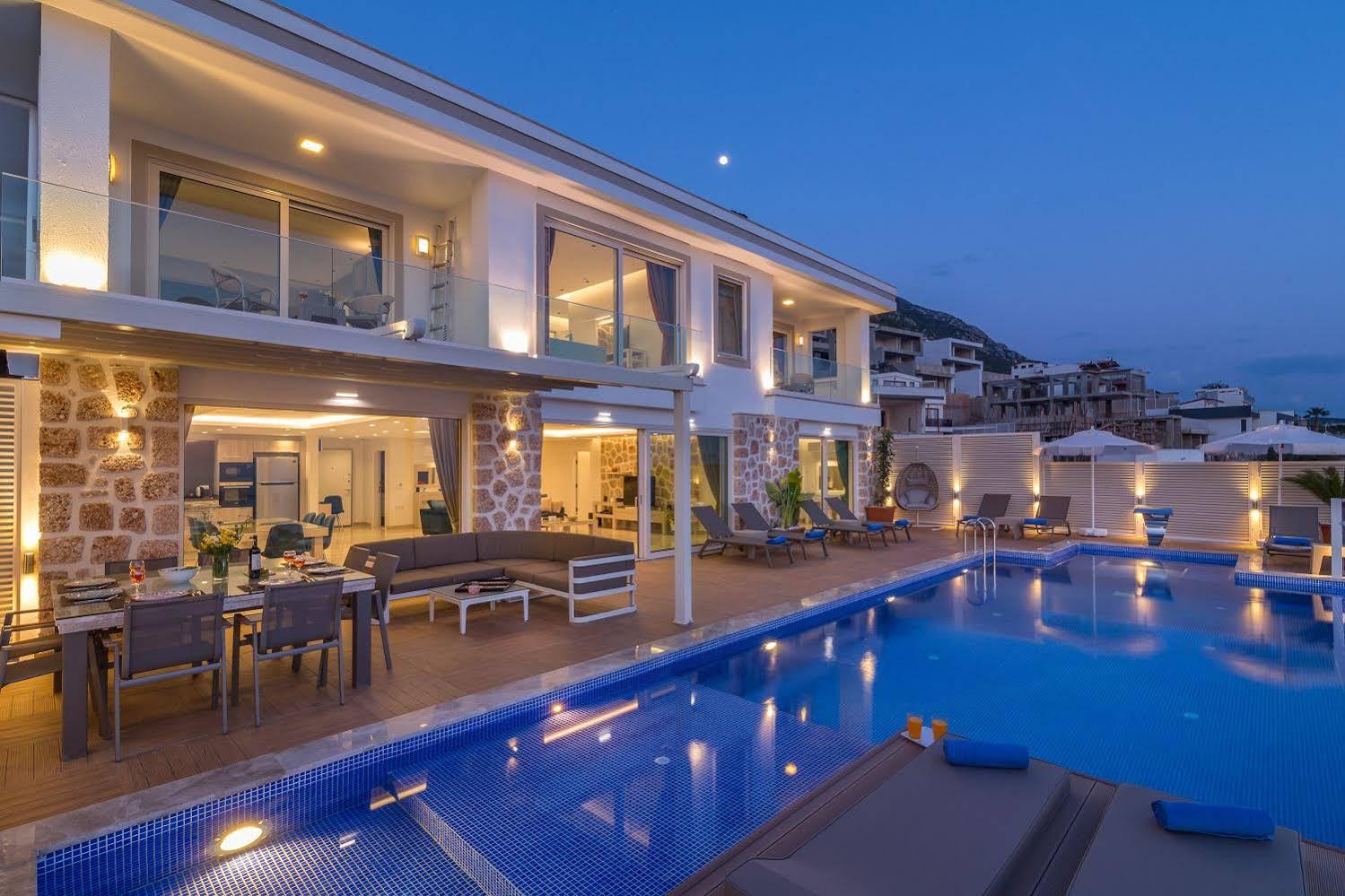 Villa La Mer Azur Kalkan Exteriör bild
